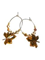 Boucles perles «  érables « 
